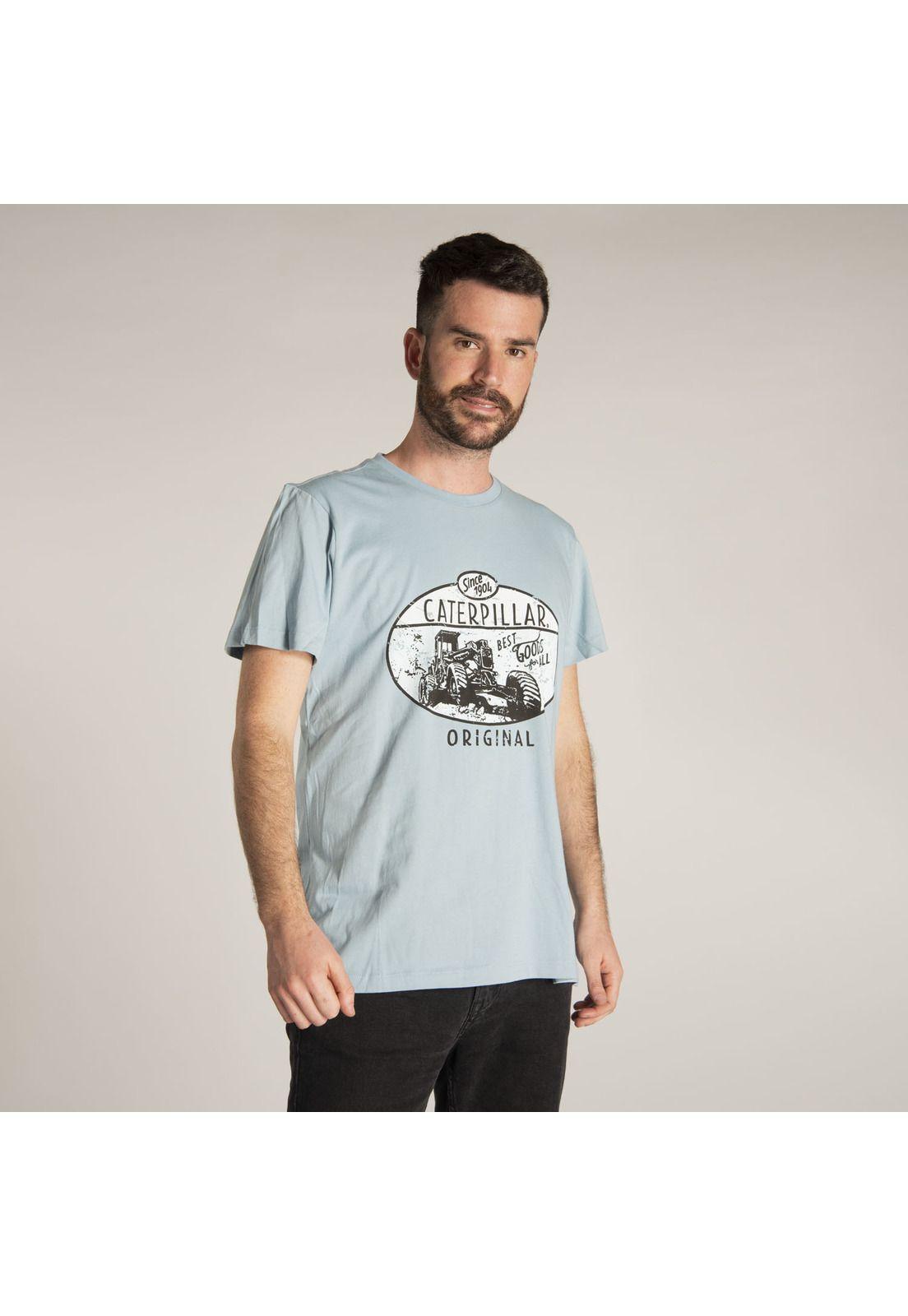 Polera M/C Hombre Best Goods Tee Azul-0