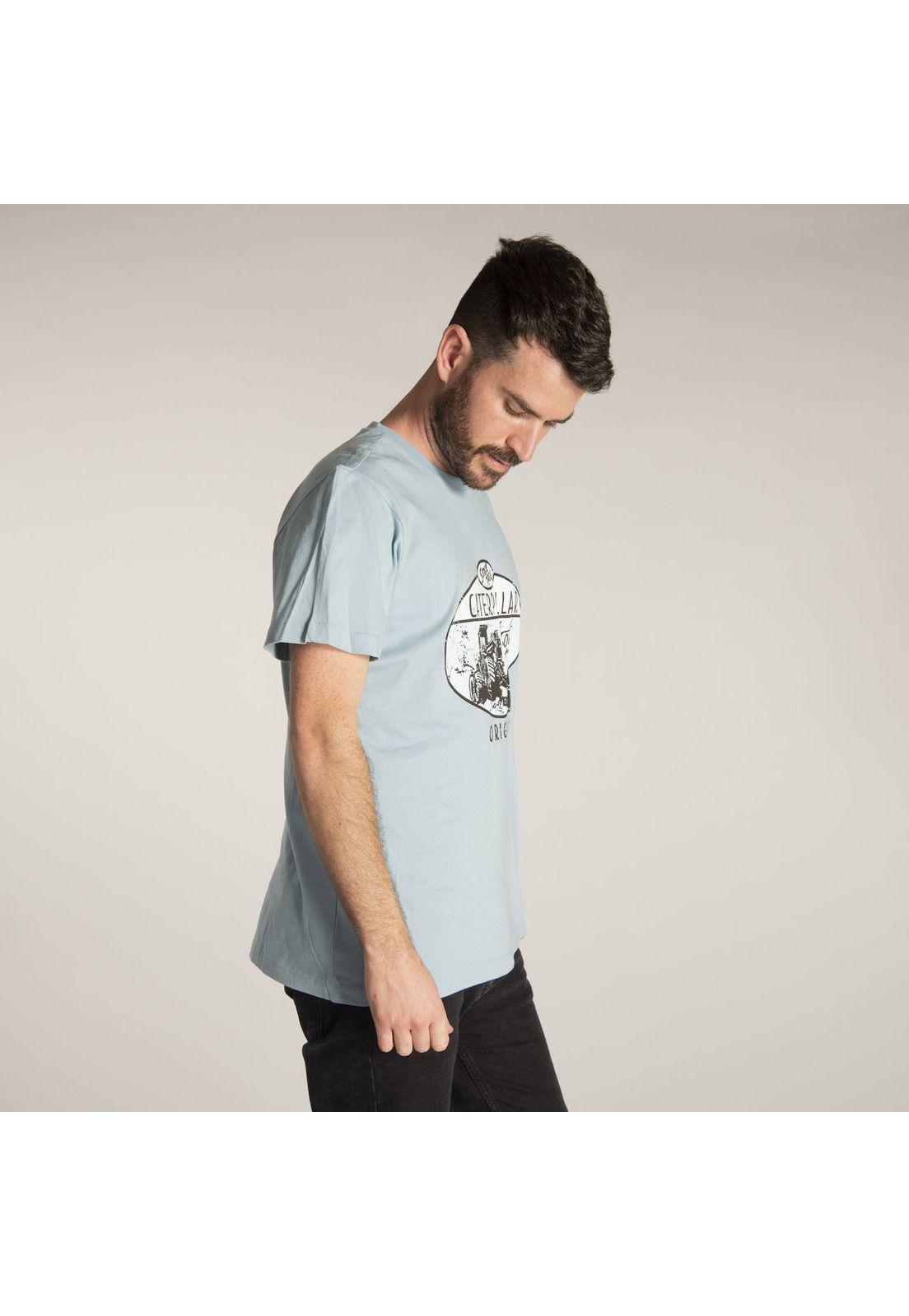 Polera M/C Hombre Best Goods Tee Azul-1