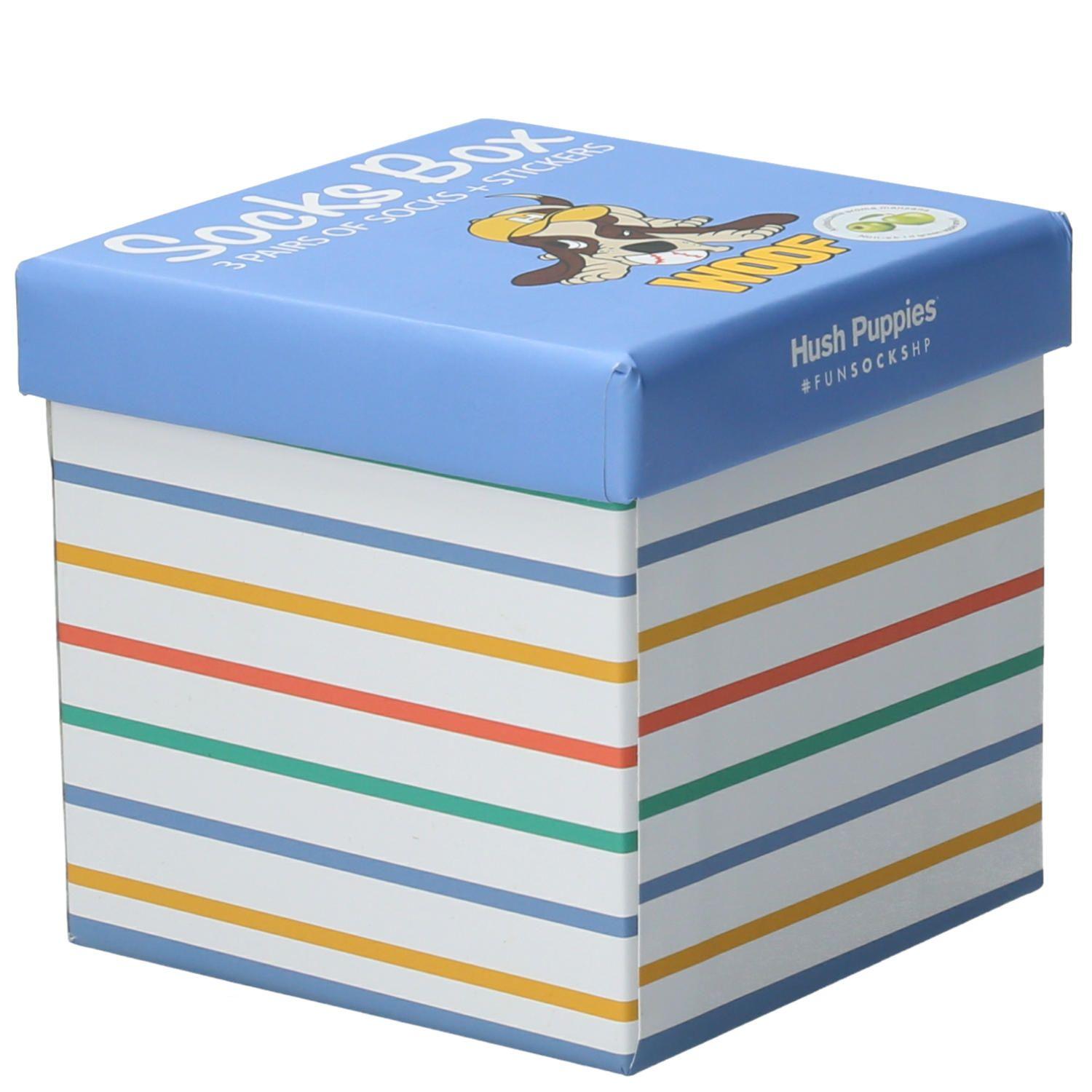 Pack 3 Calcetines Gift Baseb Azul Niño-0