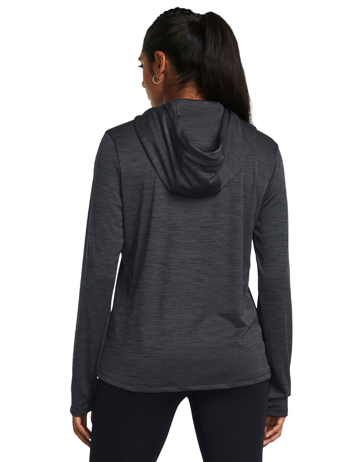 Polerón con capucha UA Tech mujer Negro-1