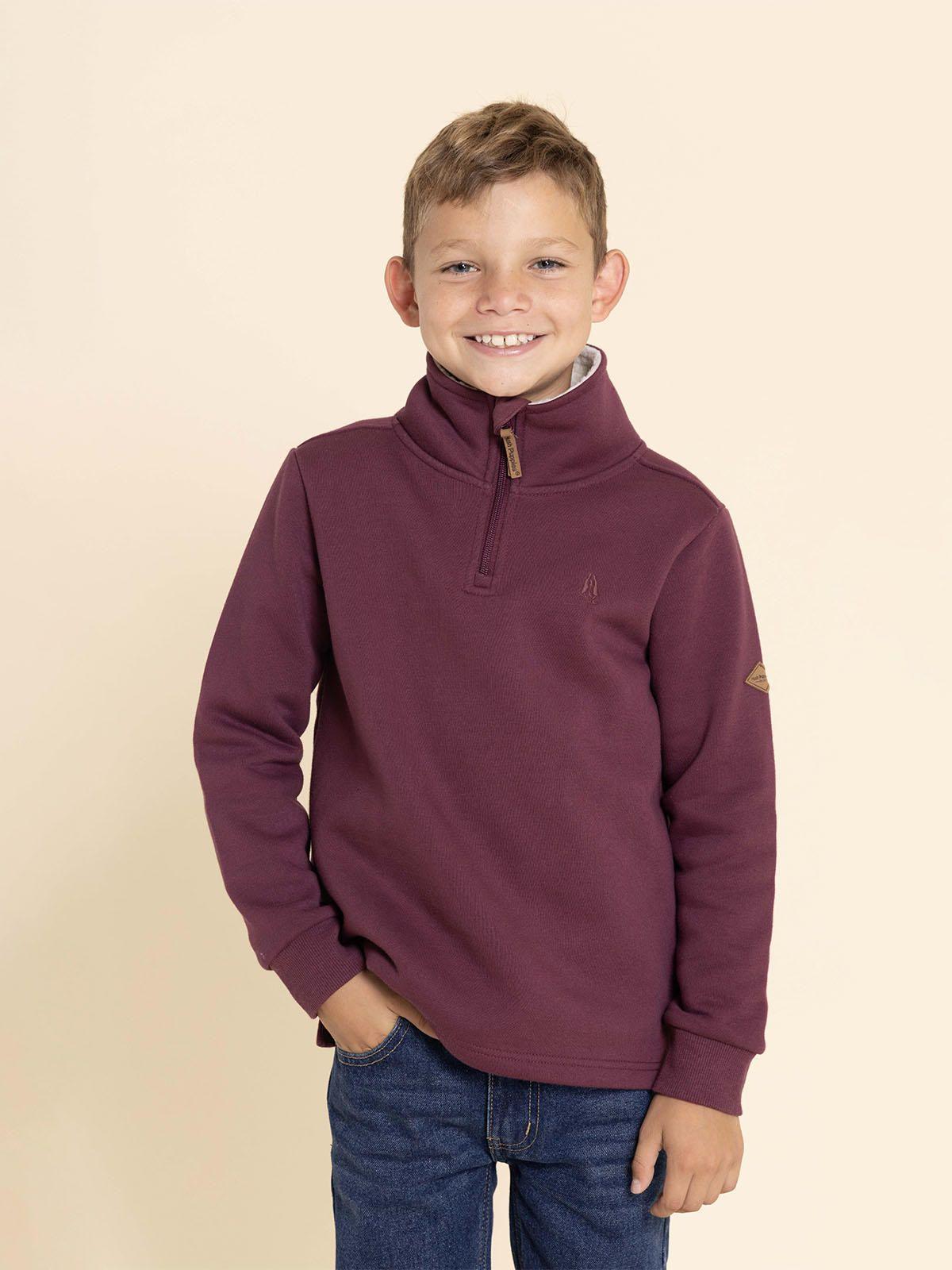 Poleron Row Niño Rojo-1