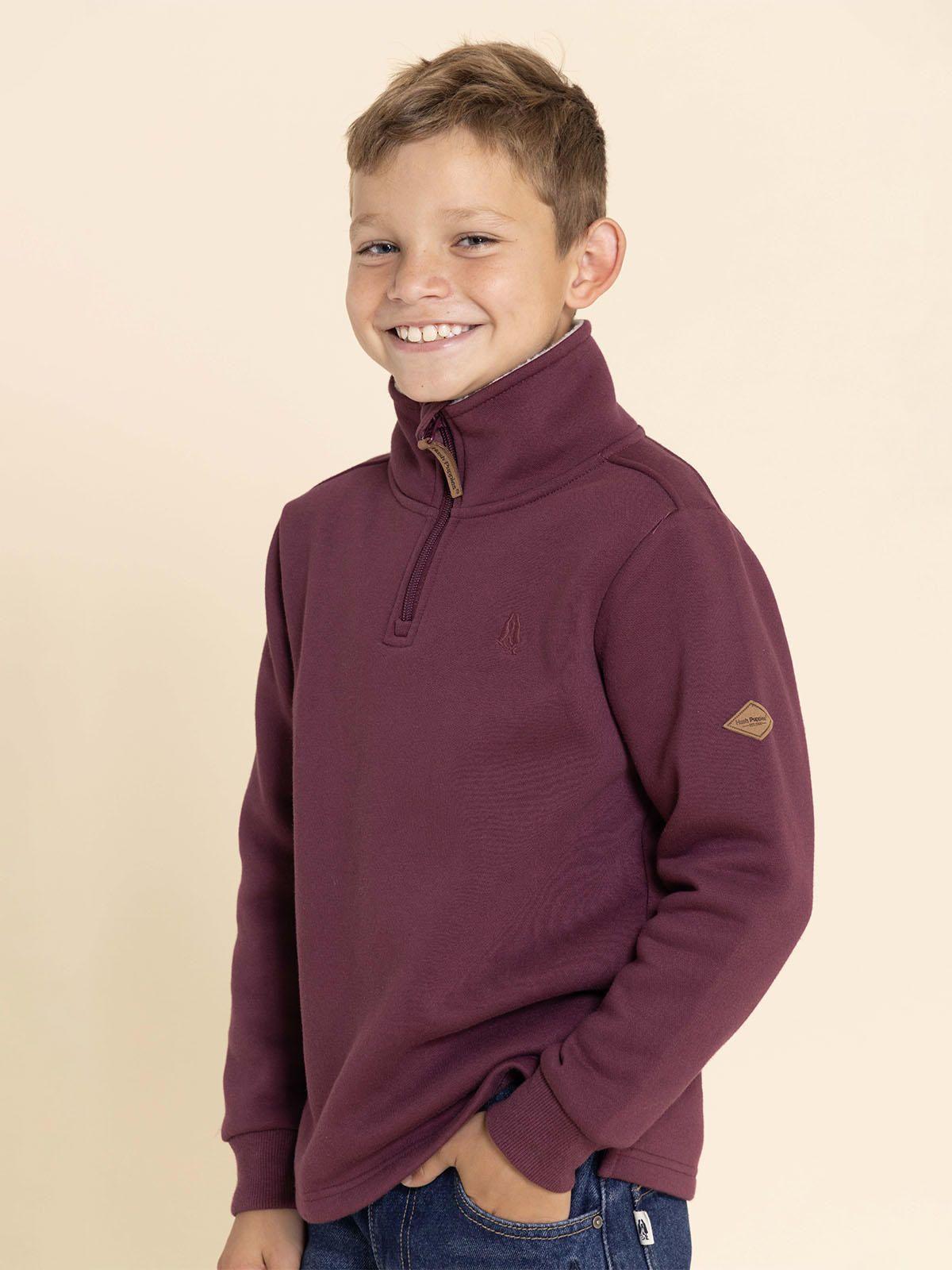 Poleron Row Niño Rojo-3