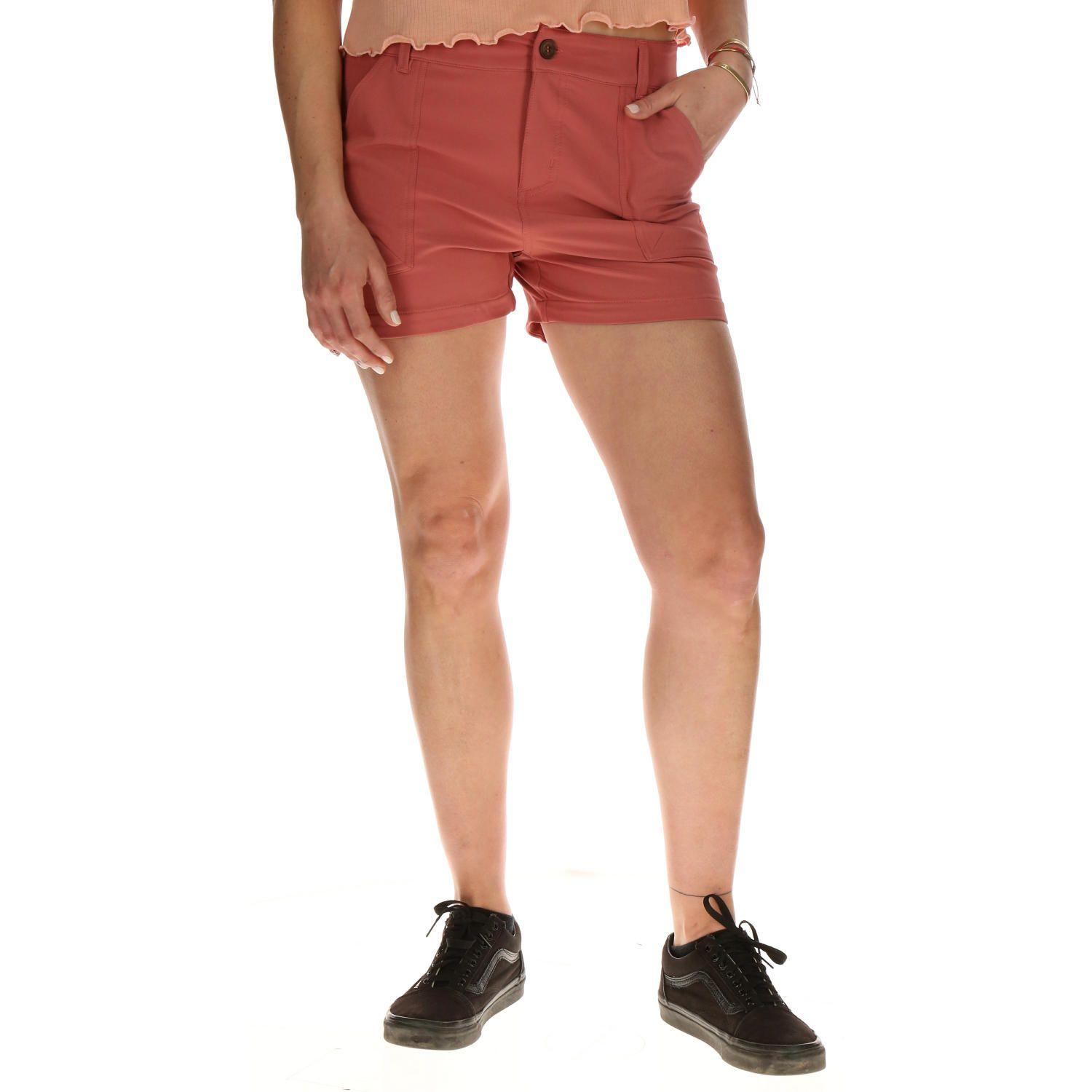 Short Femenino Hill Salmon Burton-2