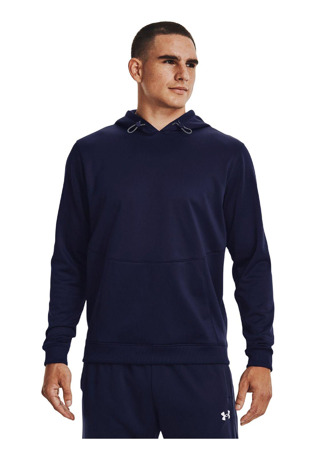 Polerón Armor Fleece® Storm hombre Azul-3