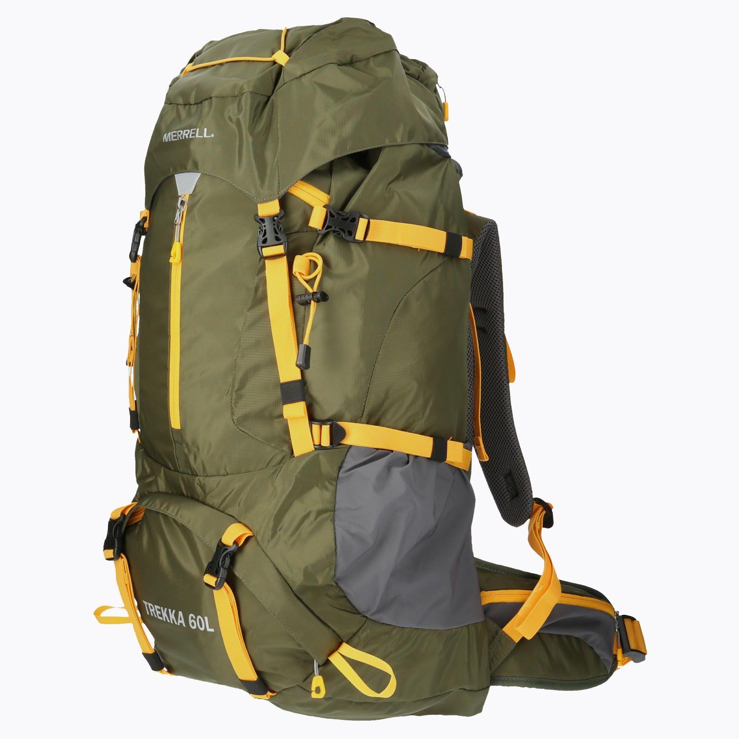 Mochila Outdoor Trekka 60L Verde Unisex-2
