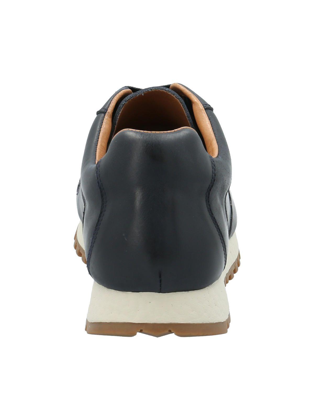 Zapatilla Cuero Hombre Fleir Azul -5