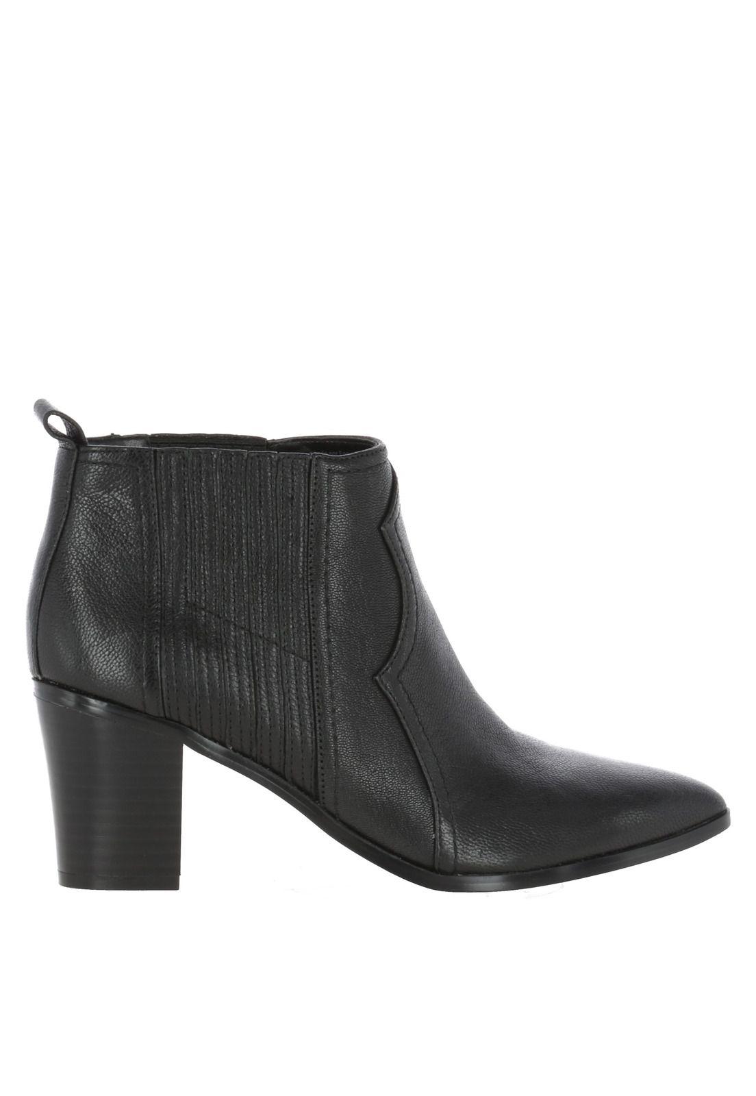 Botín Cuero 7Cowboy Beige Mujer-0