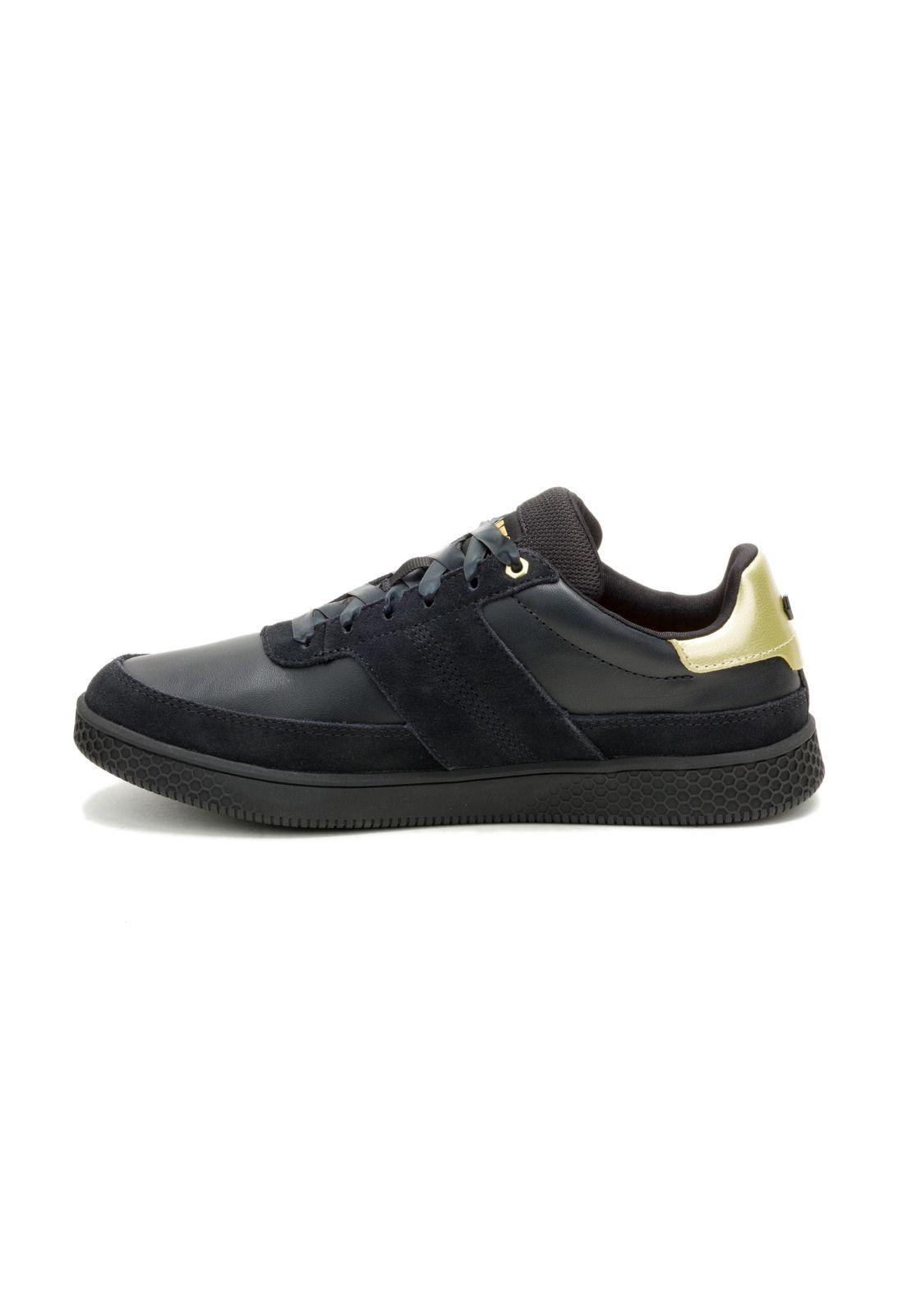 Zapatilla Pause Retro Mujer Negro-3