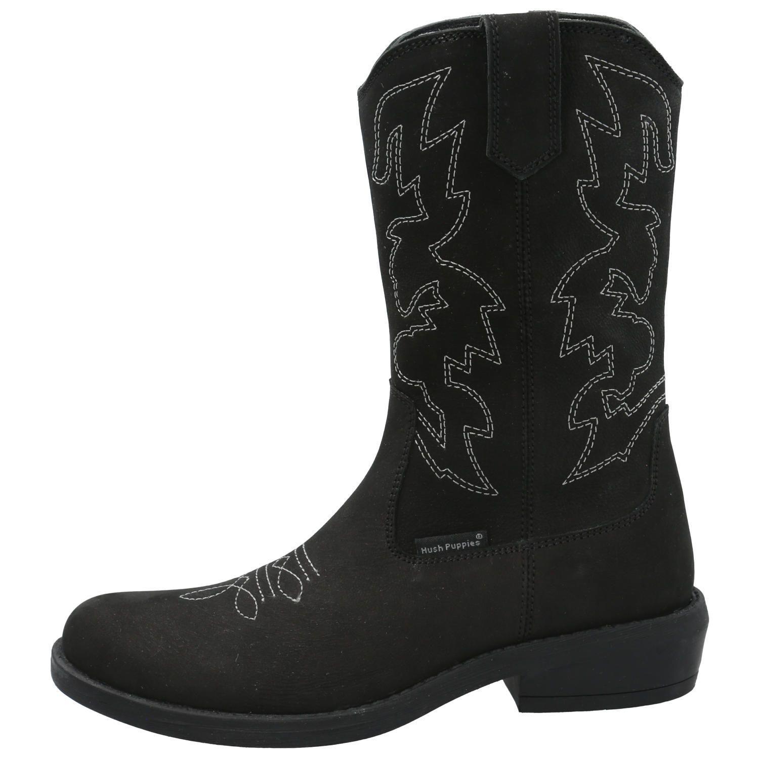 Bota Cuero Niña New Texas Negro-0