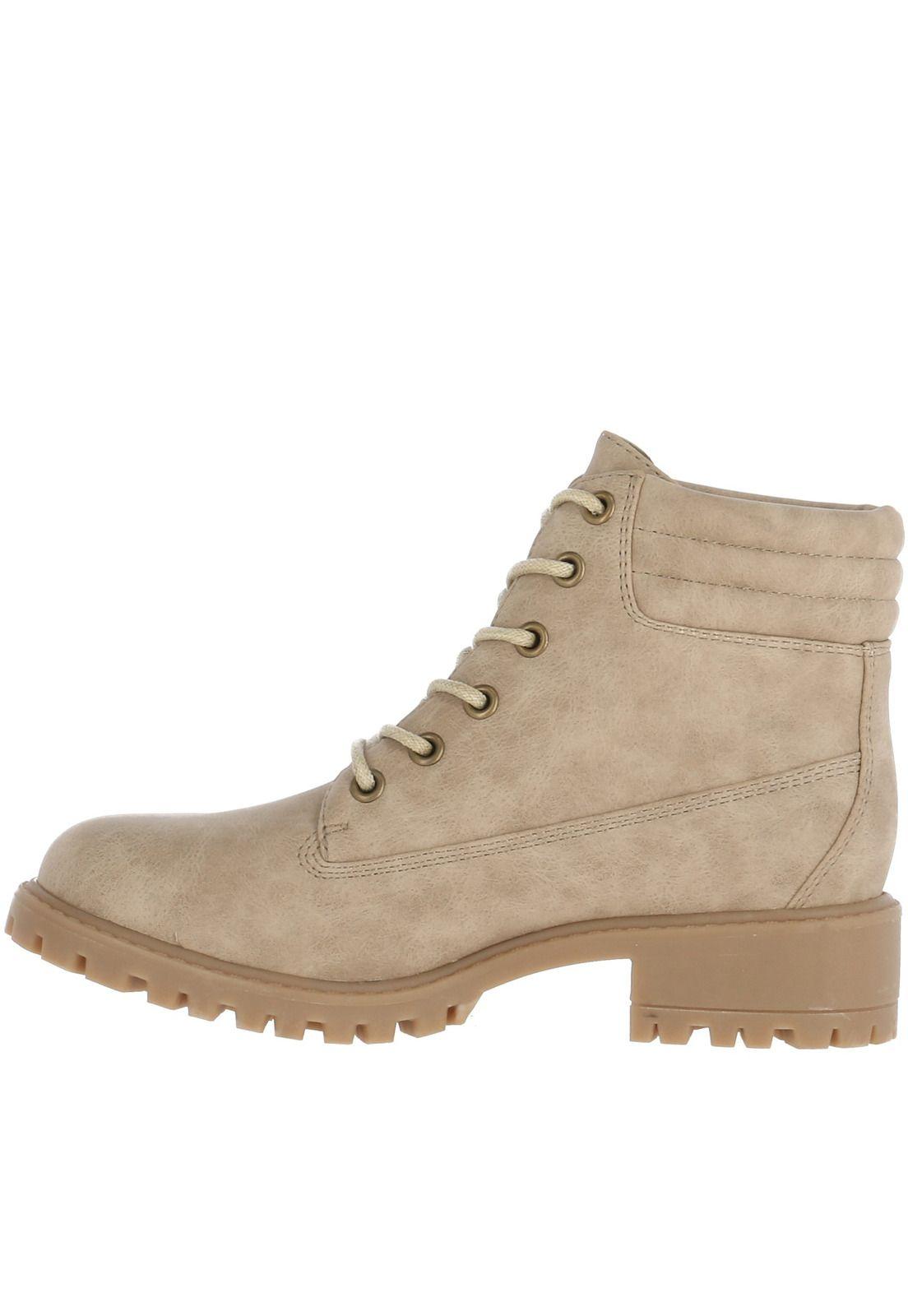 Botín Terry Beige-2