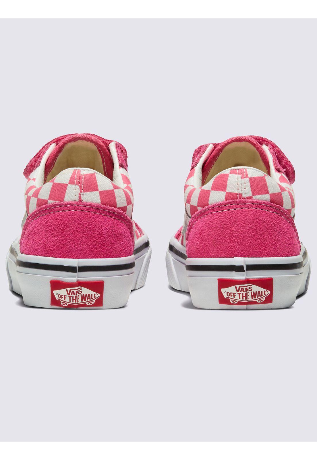 Zapatilla Urbana Nina Old Skool V Rosado-4