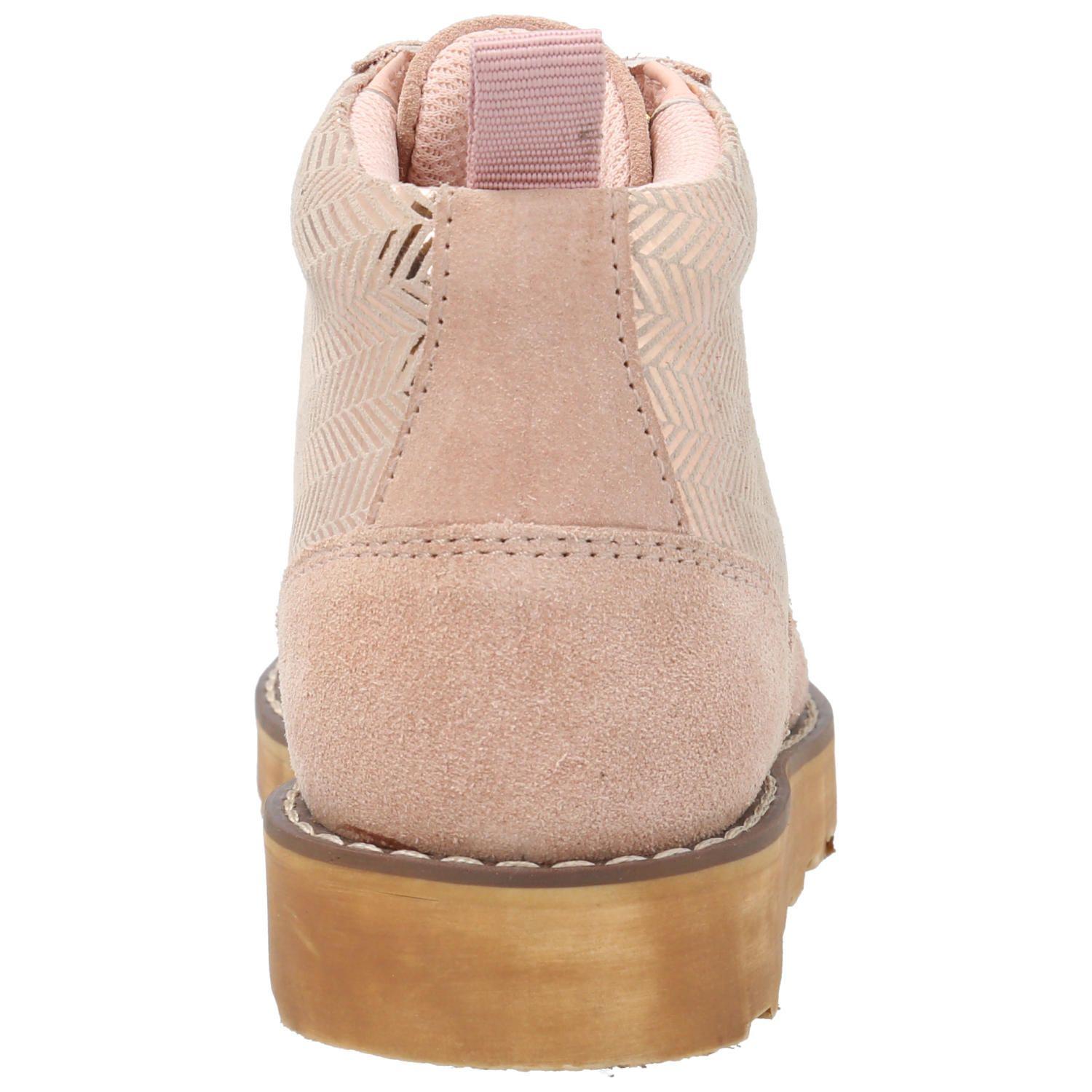 Botín Cuero Niña Fallbroke Rosado-6