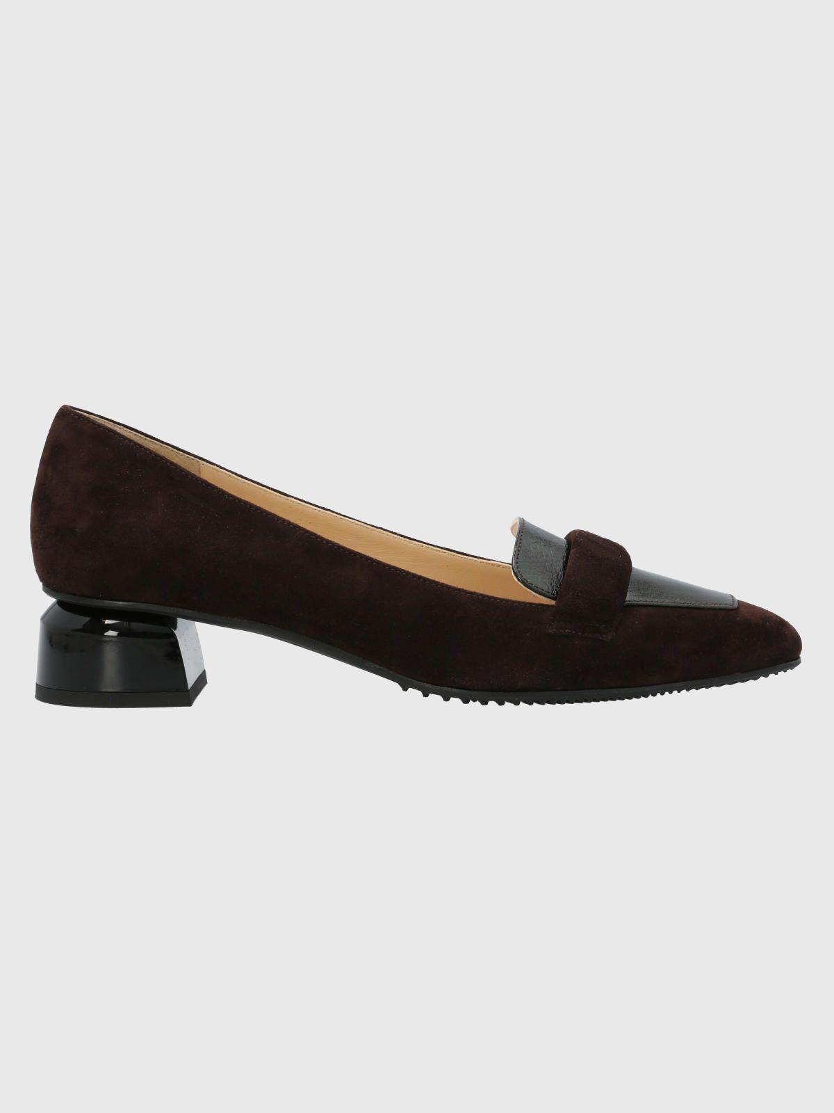 Zapato Cuero Mujer Alvize Café Oscuro-1