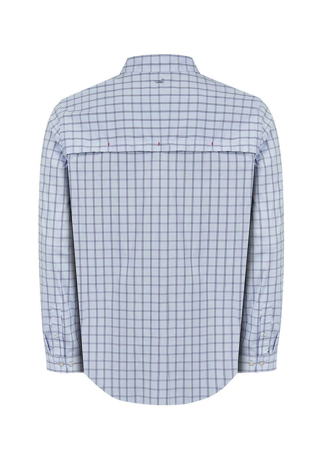 Camisa UPF Azul Atacama Hombre -1