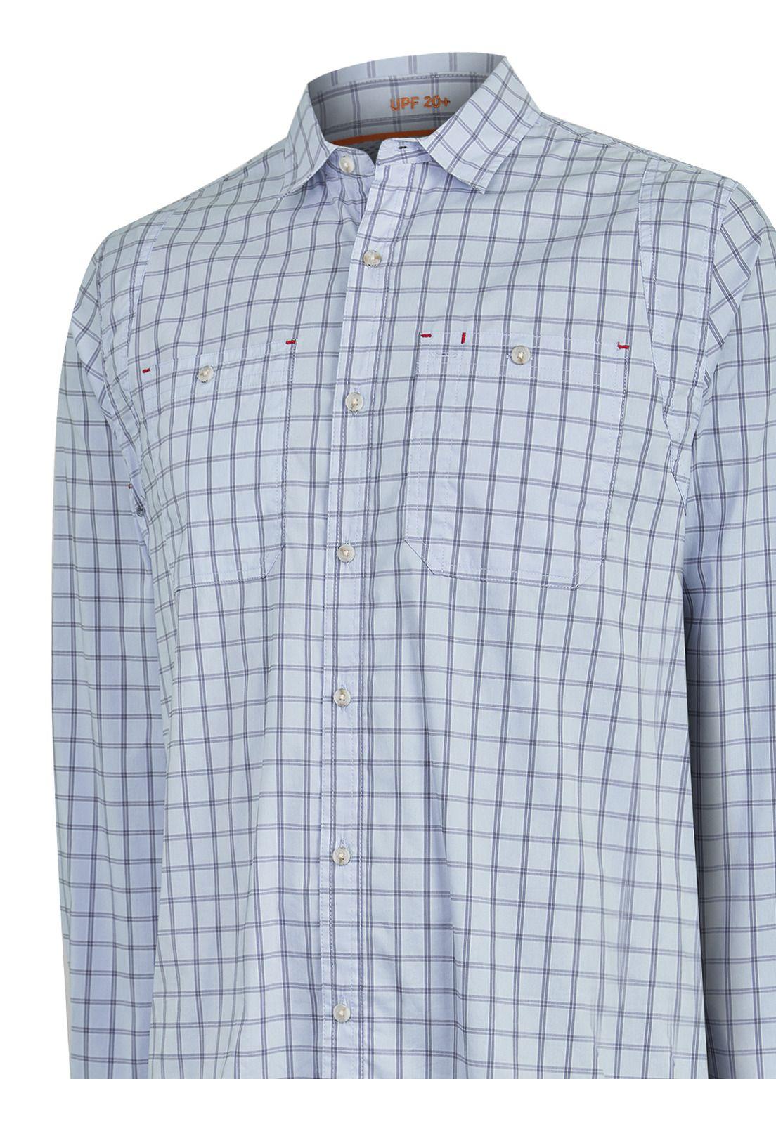 Camisa UPF Azul Atacama Hombre -3