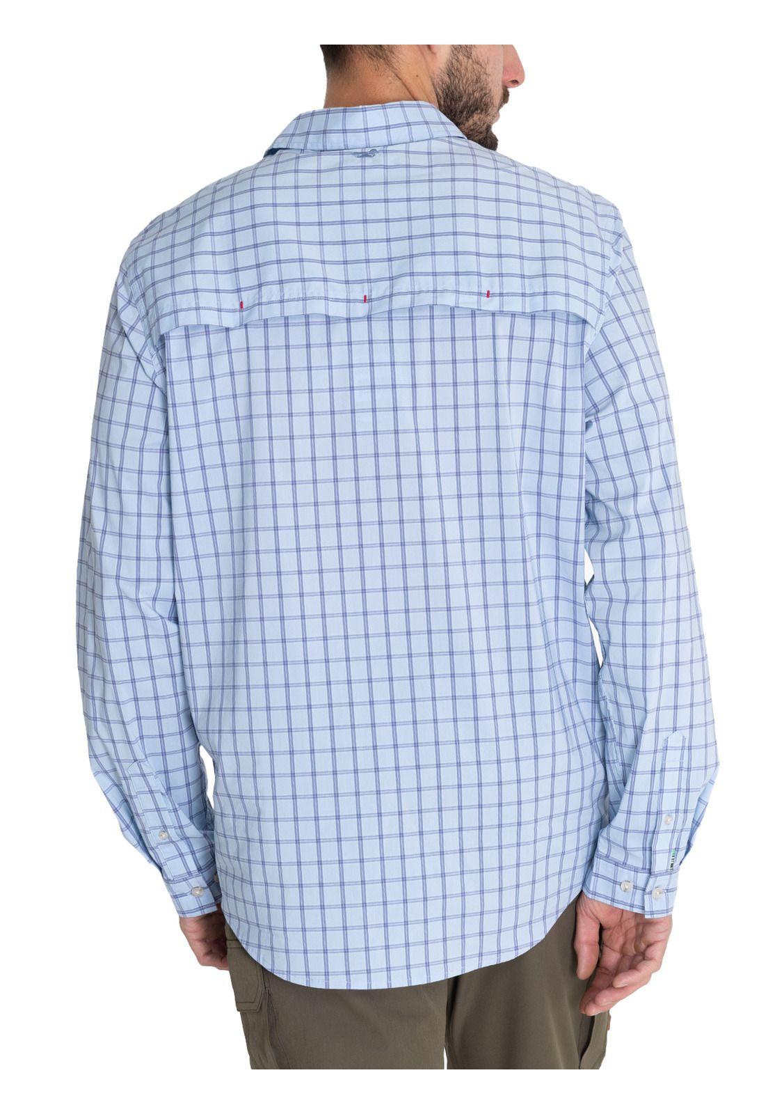 Camisa UPF Azul Atacama Hombre -6
