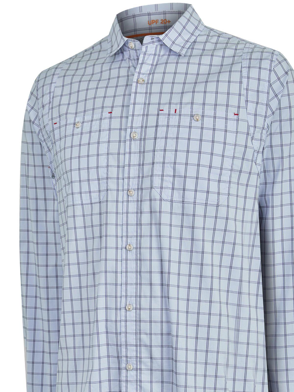 Camisa UPF Azul Atacama Hombre -3