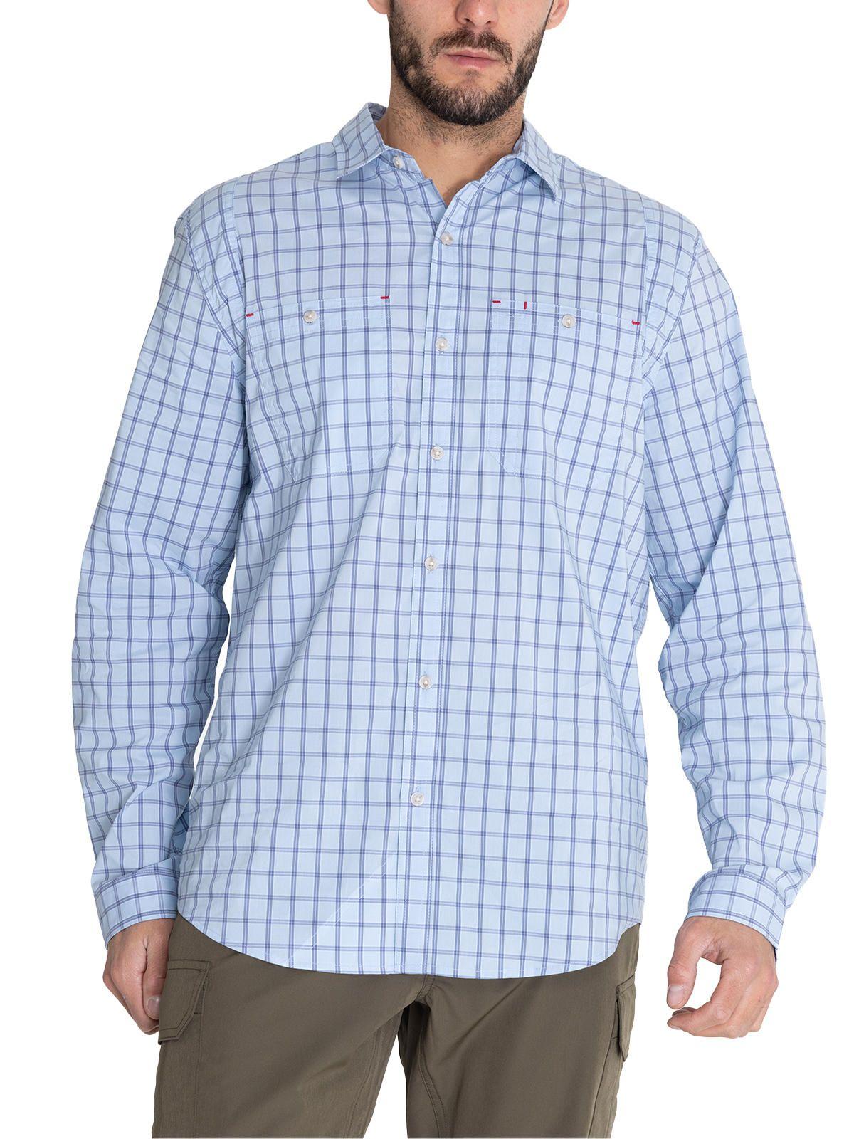 Camisa UPF Azul Atacama Hombre -5