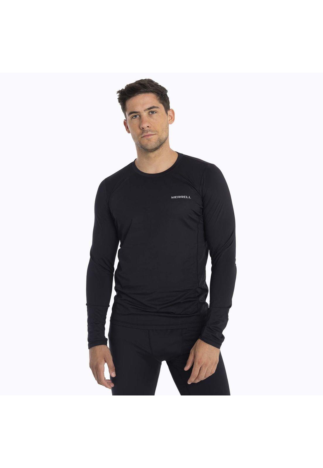 Primera Capa Hombre First Layer Negro Merrell-1