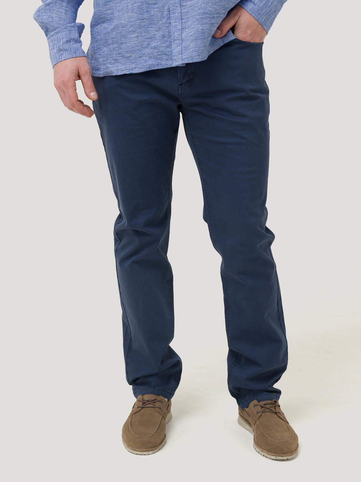 Pantalón Algodón Hombre Five Azul-4