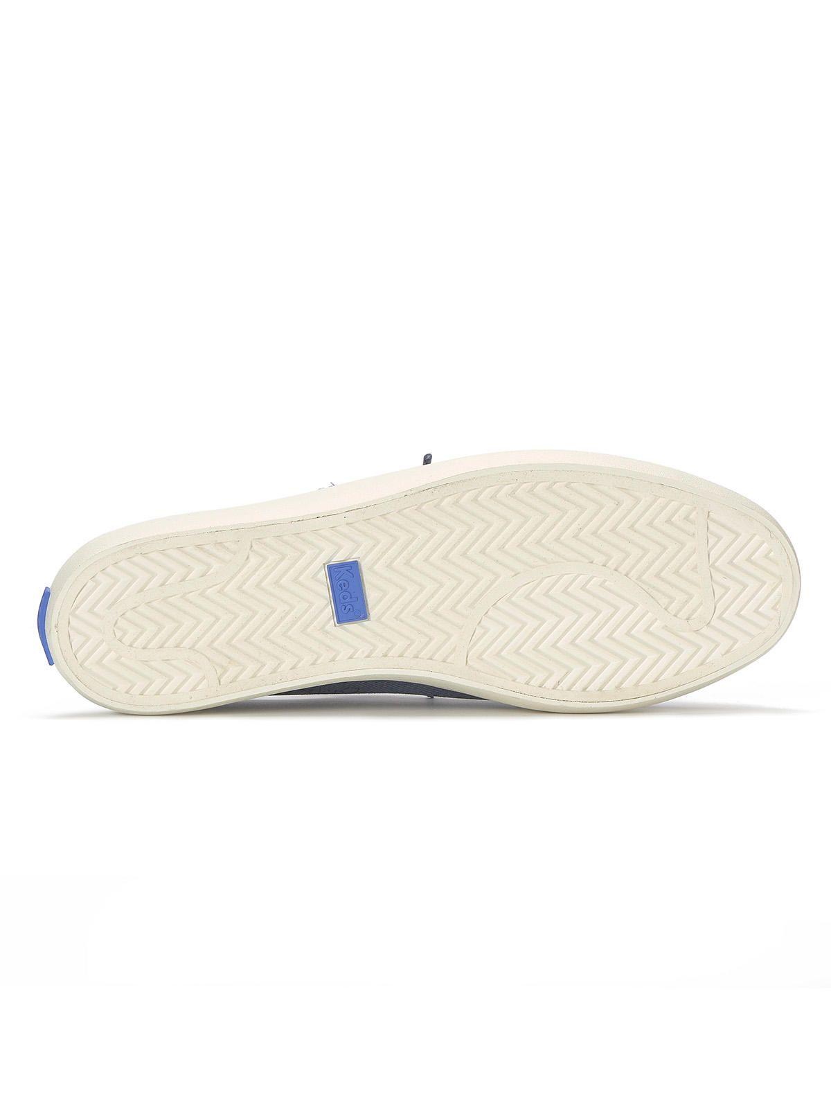 Zapatilla Textil Mujer Kickback Azul Marino-5