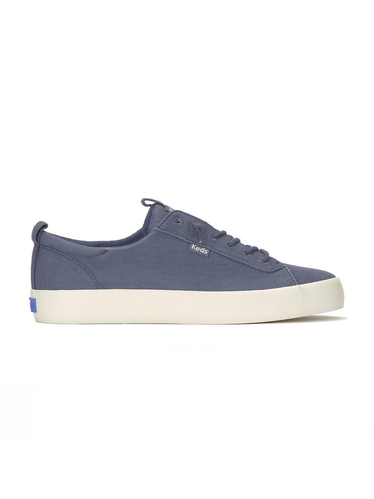 Zapatilla Textil Mujer Kickback Azul Marino-0