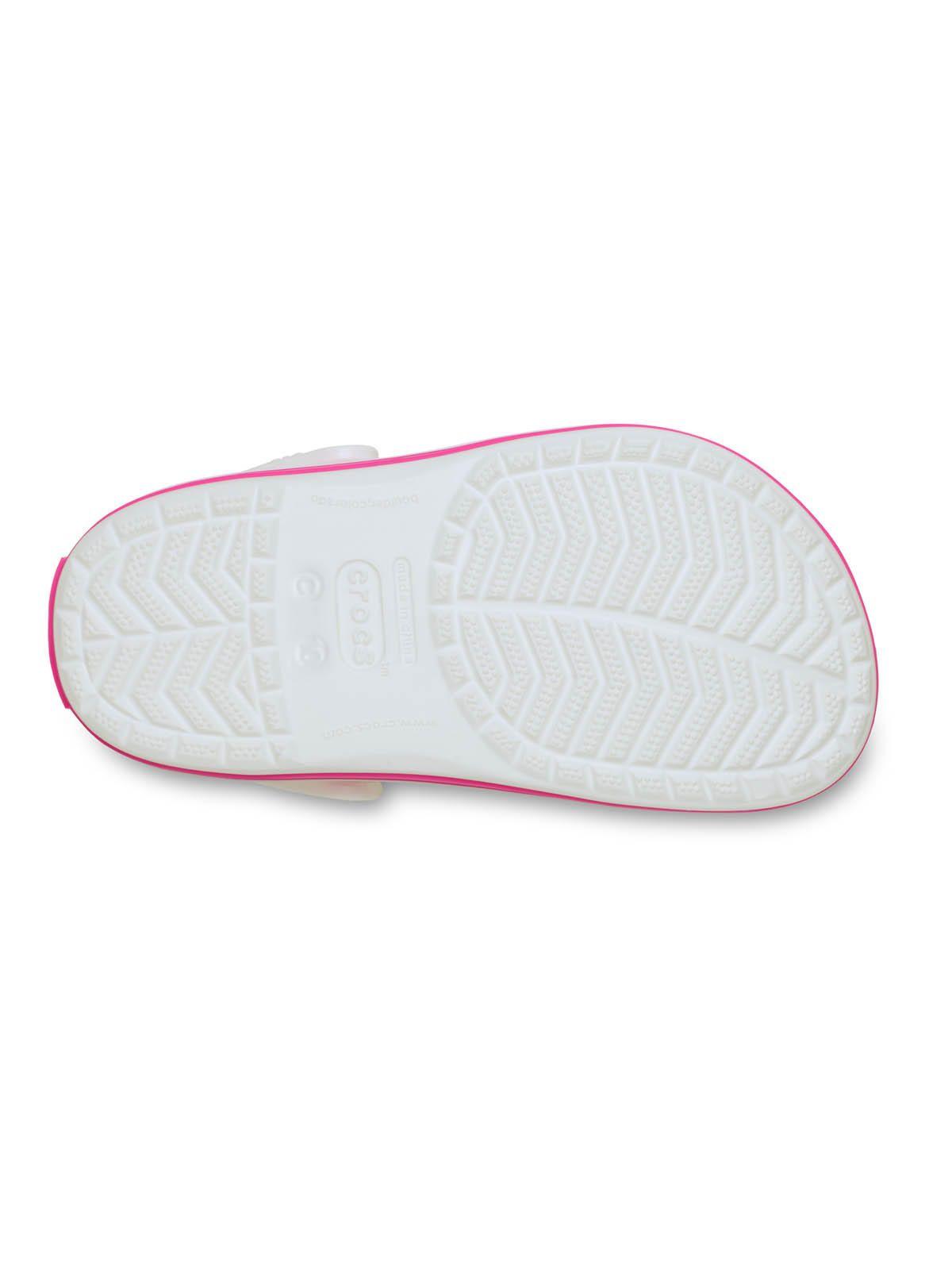Zueco Niñas Pequeñas Crocband Clog Blanco-5
