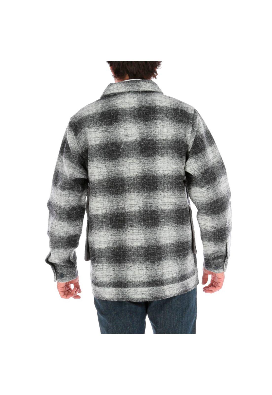 Chaqueta Plaid Rockford Gris-1
