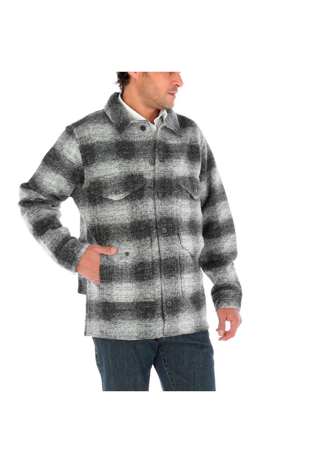 Chaqueta Plaid Rockford Gris-3