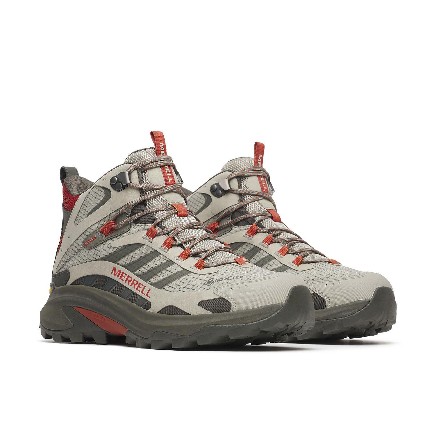 Botín Hombre Moab Speed 2 Mid Gore-Tex Gris-4