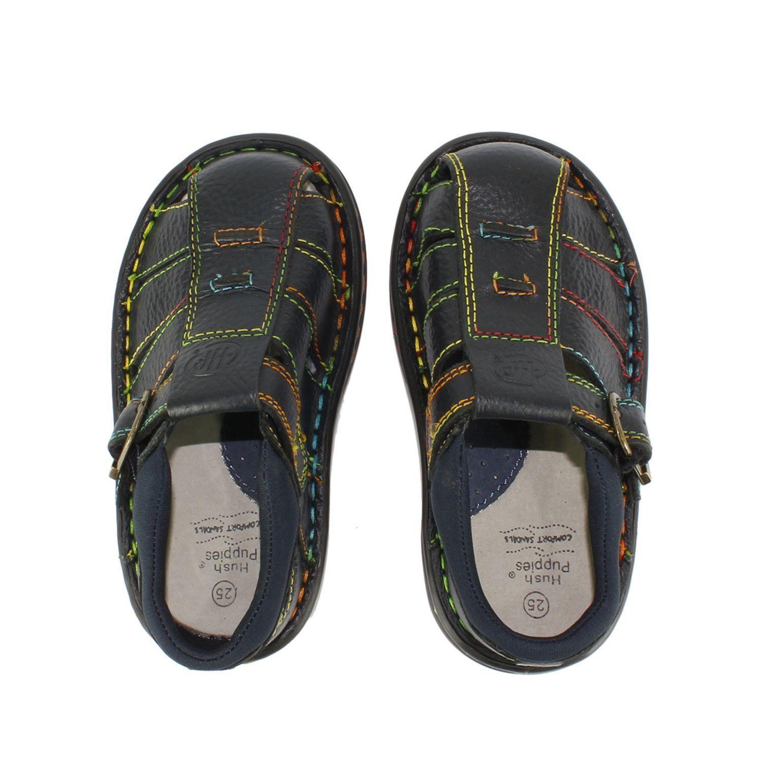 Sandalia Cuero Coconut Azul-3