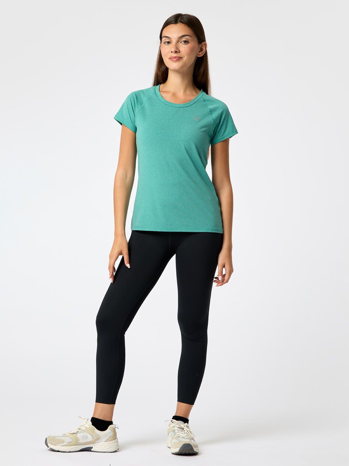 Polera Round Neck Rec Verde Mujer-4