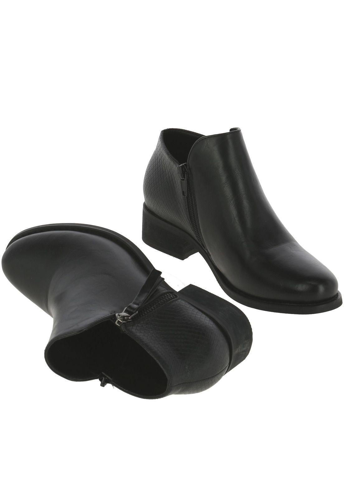 Botín Akiles Negro-4