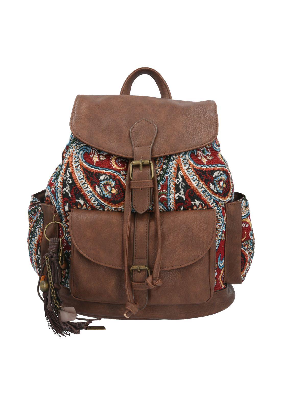 Mochila Mujer Burnie Back Multicolor-0