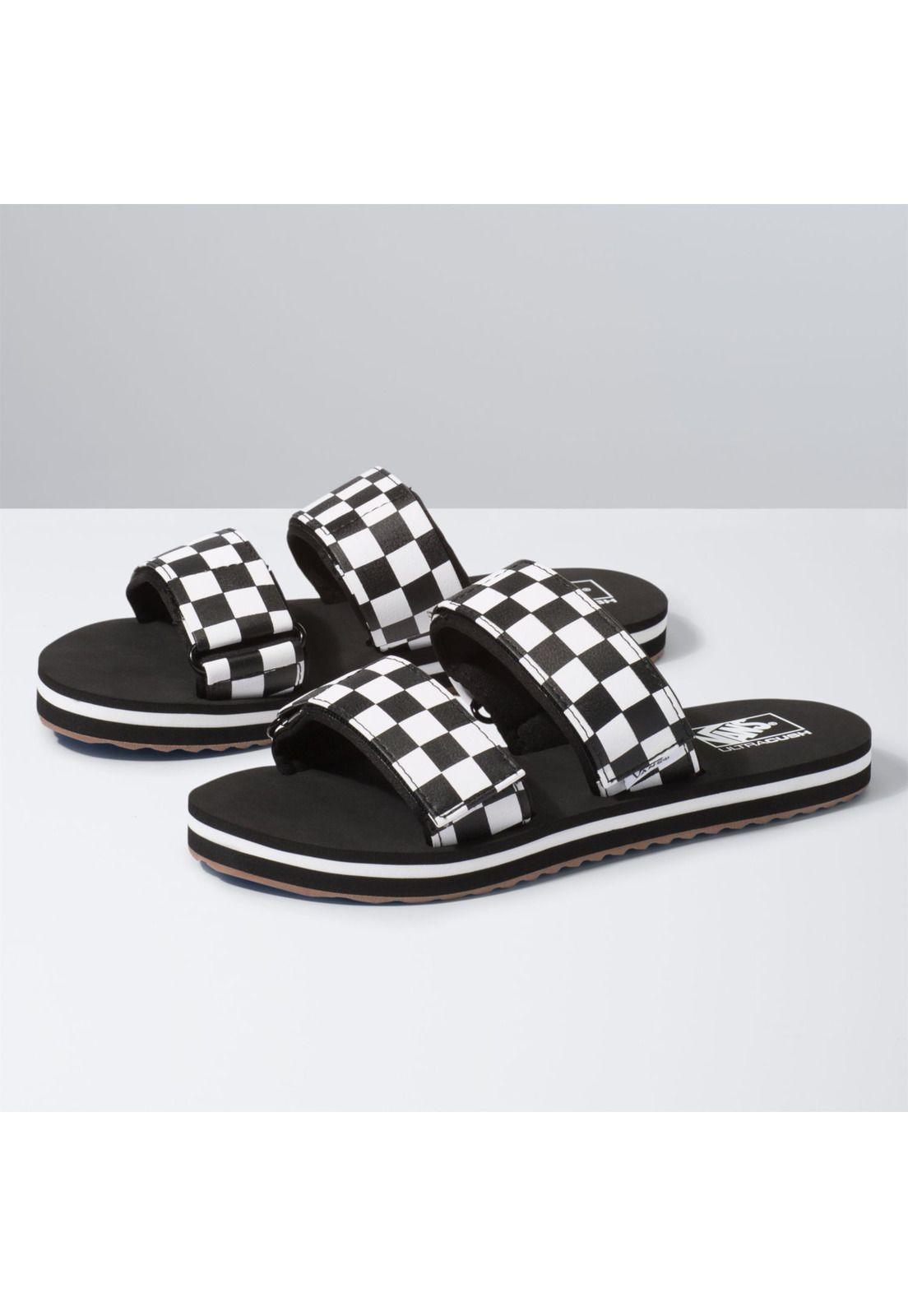 Sandalia Wm Cayucas Slide Negro Mujer-0