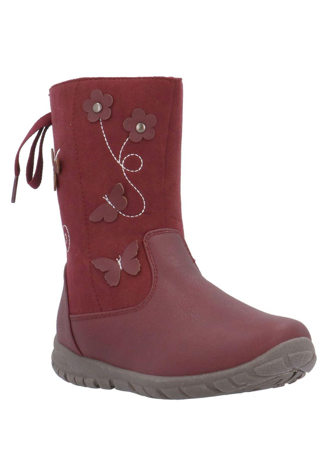 Bota Cristine Burgundy-0