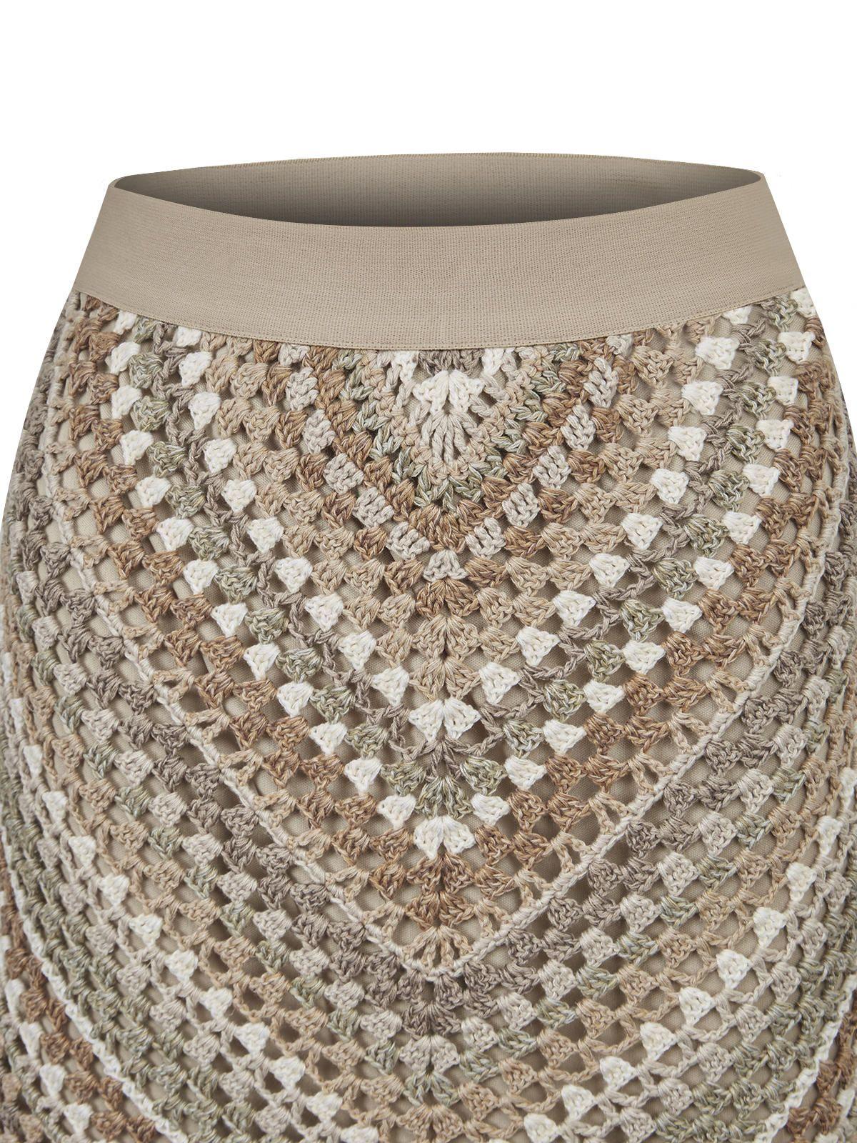 Falda Algodón Orgánico Crudo Lincon Mujer -3