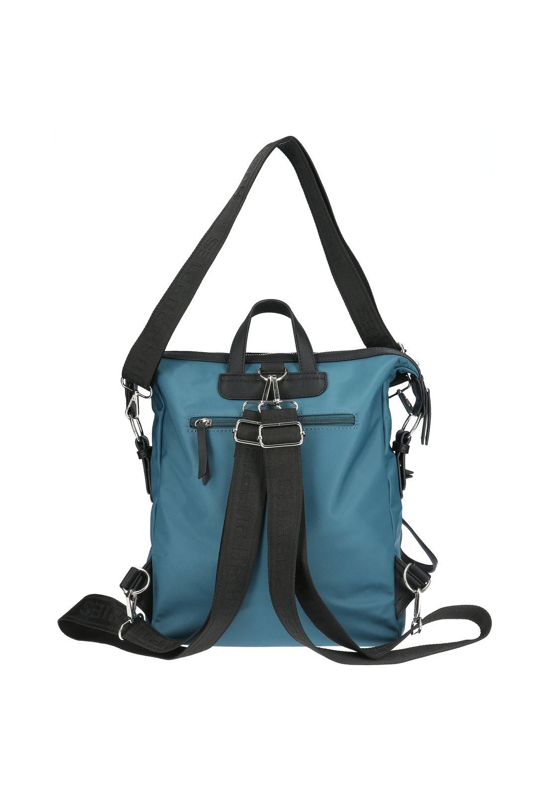 Cartera Mujer Ray Backbag Azul-4