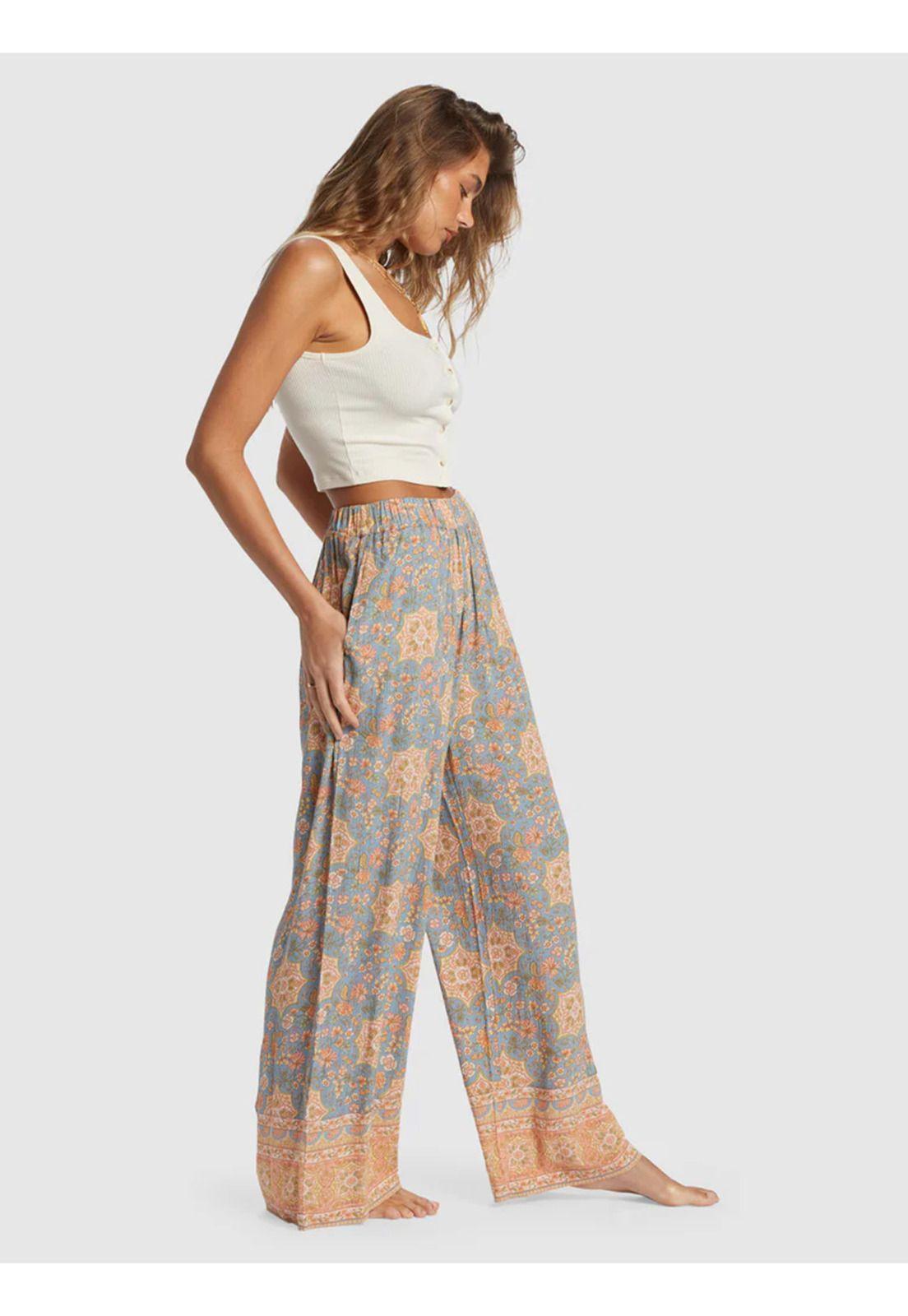 Pantalón Mujer Follow Me 2 Celeste-1