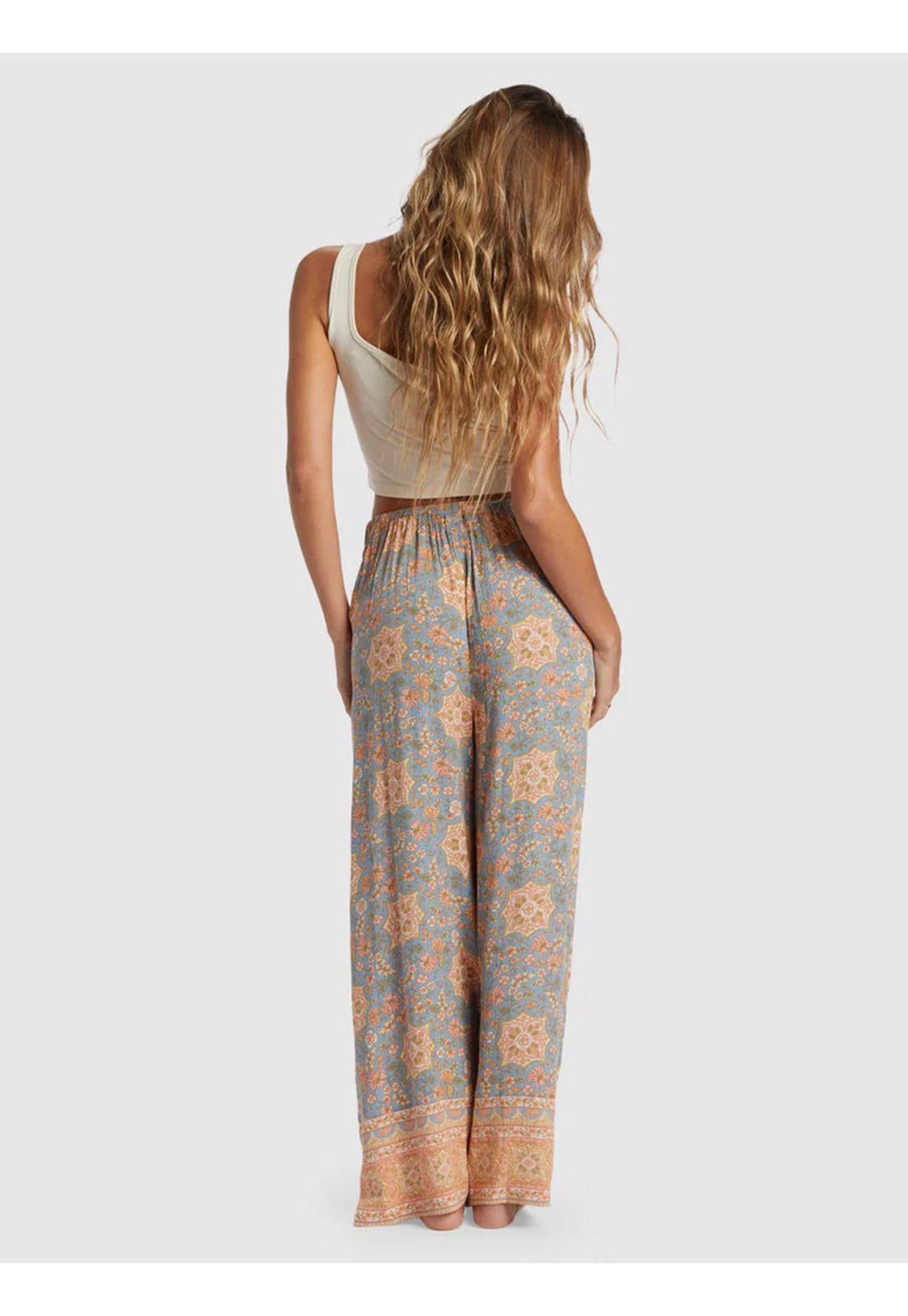 Pantalón Mujer Follow Me 2 Celeste-3