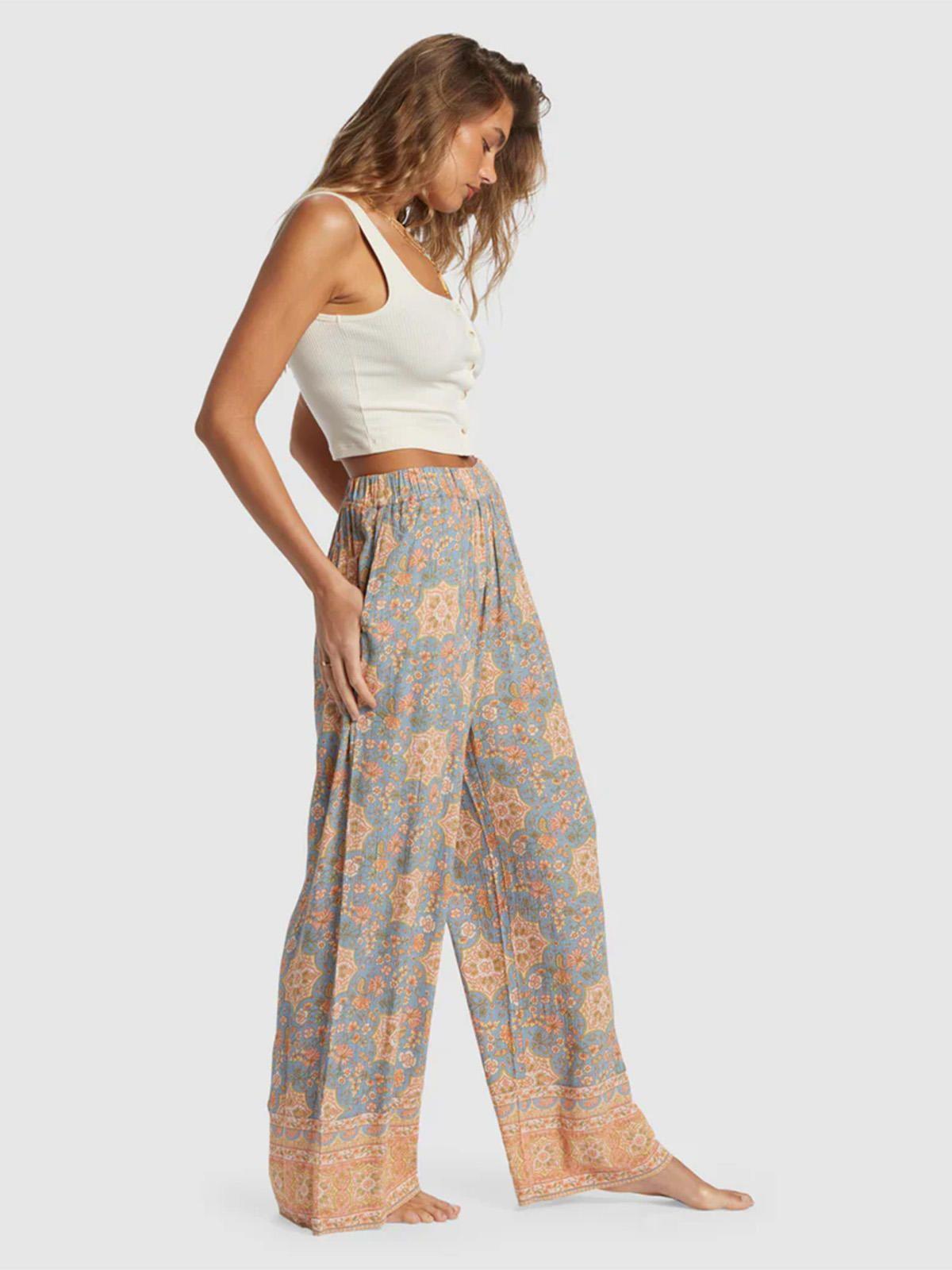 Pantalón Mujer Follow Me 2 Celeste-1