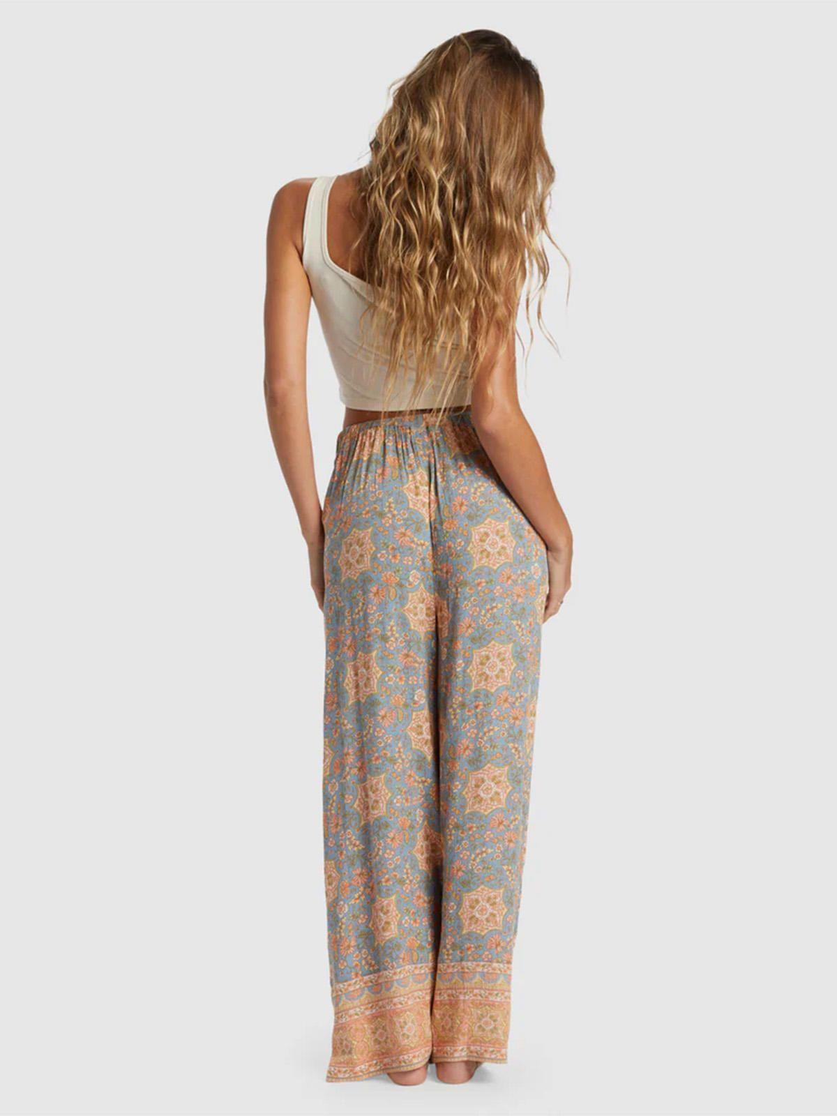 Pantalón Mujer Follow Me 2 Celeste-3