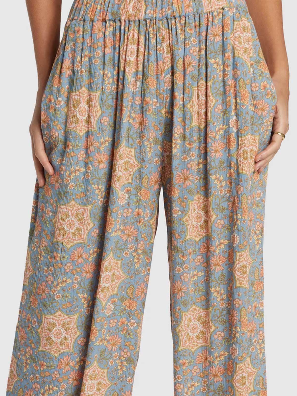 Pantalón Mujer Follow Me 2 Celeste-4