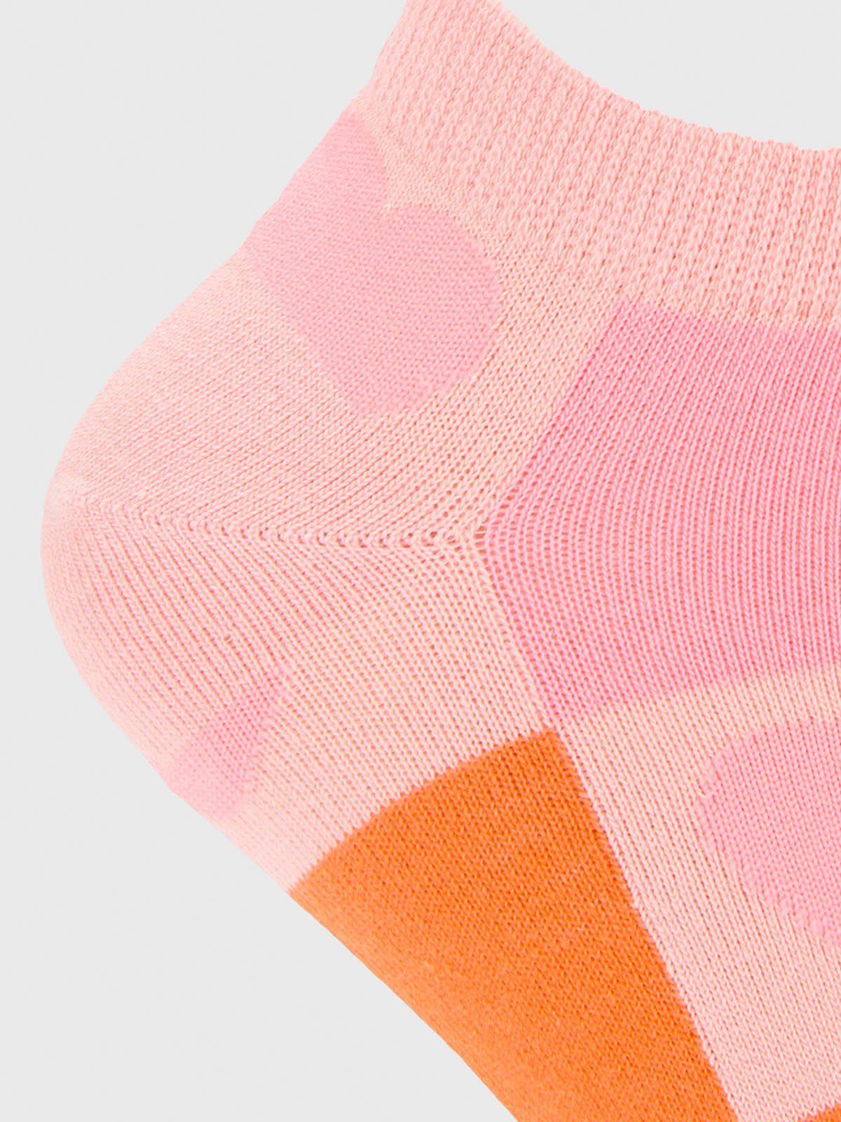 Calcetin Algodón Mujer Ped Heart Rosado-2