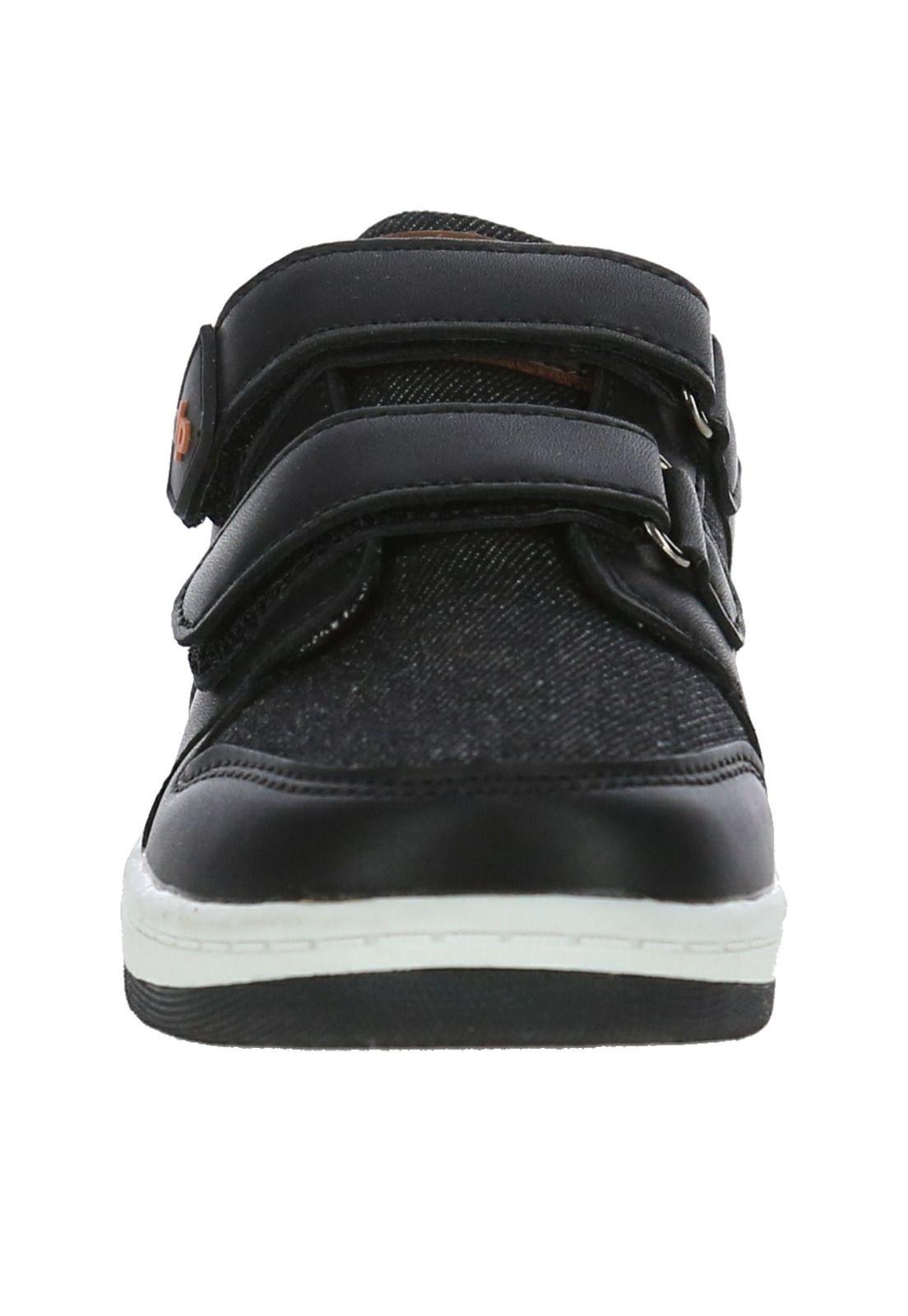 Zapatilla Niño Milo Negro-2