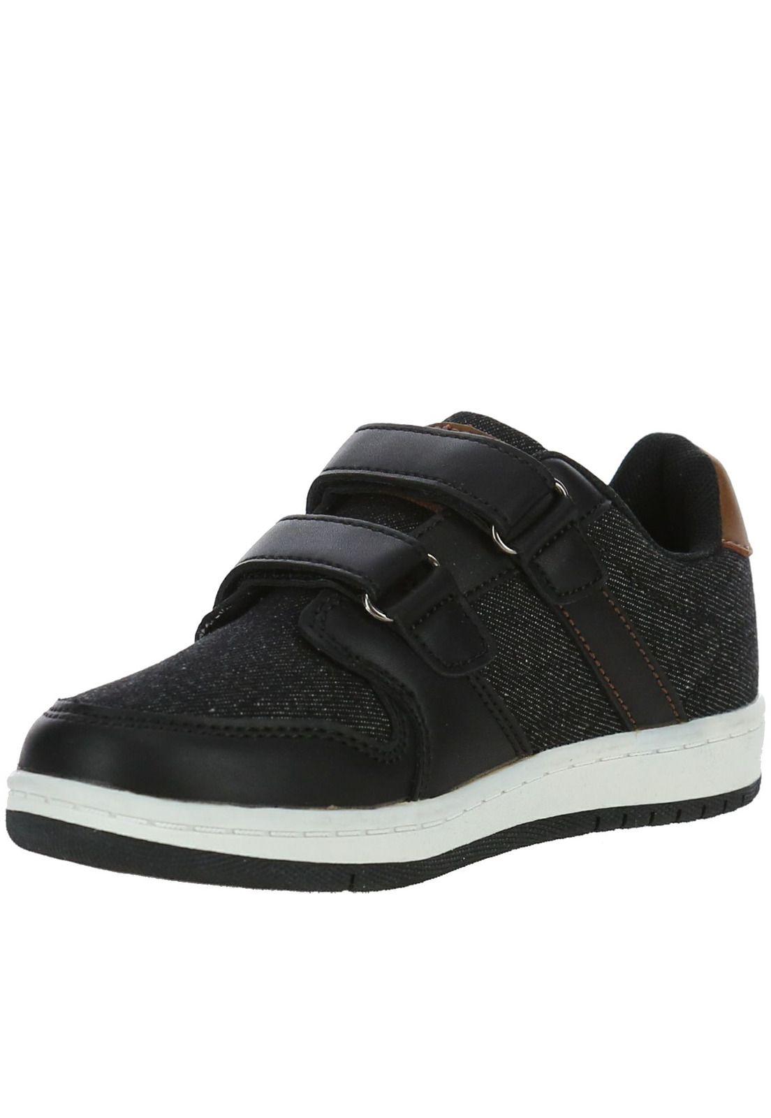 Zapatilla Niño Milo Negro-3