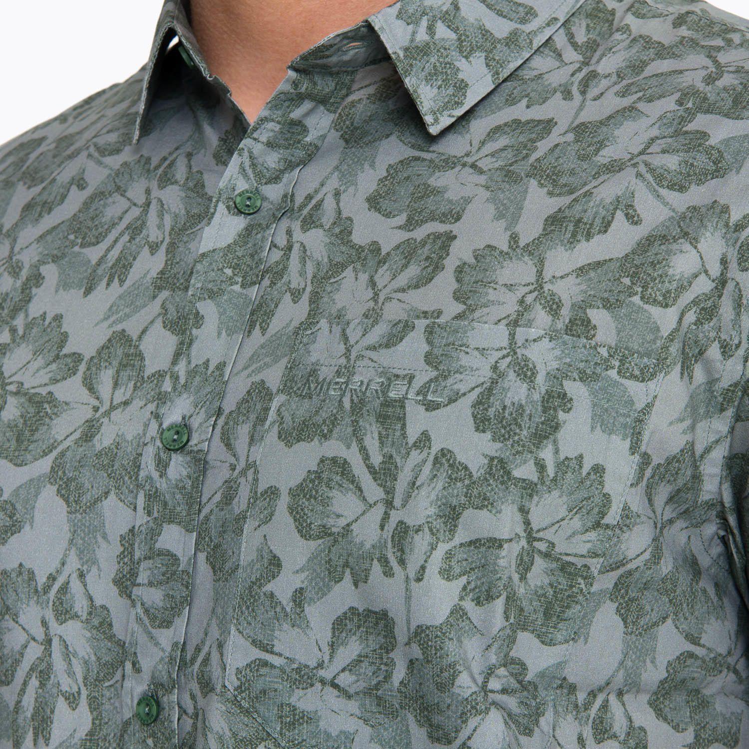 Camisa Manga Corta Hombre Bluff Verde-4