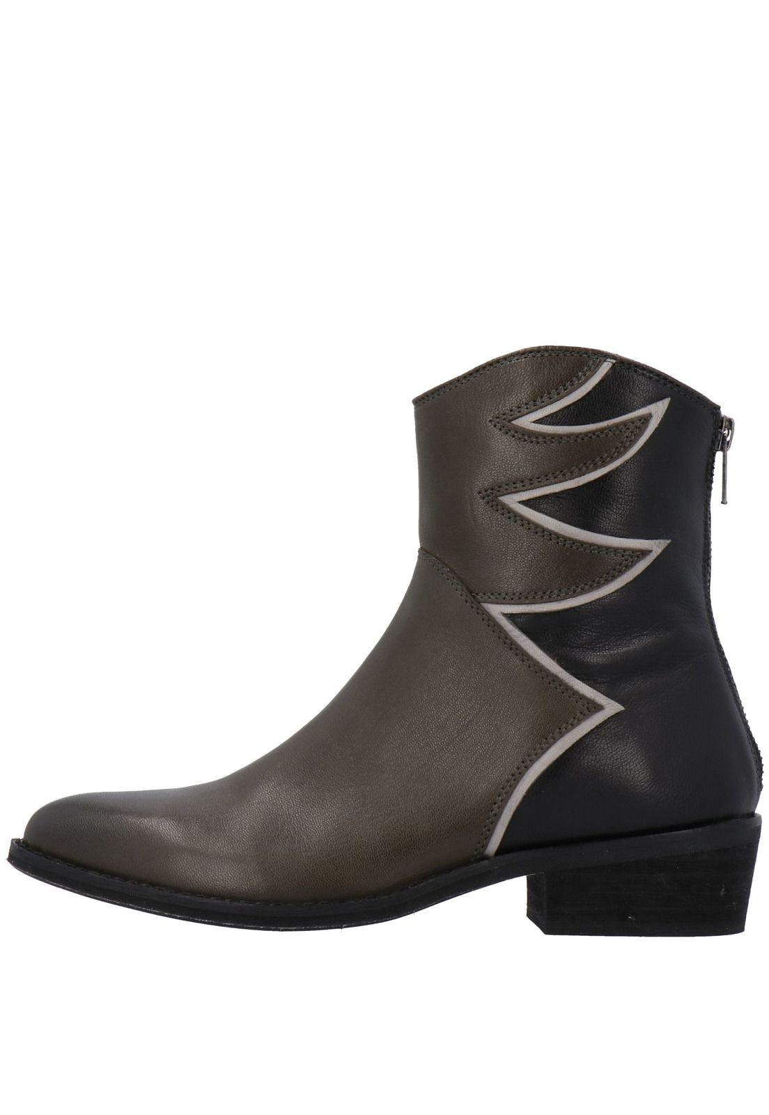 Bota Ebeko Casual Verde-4