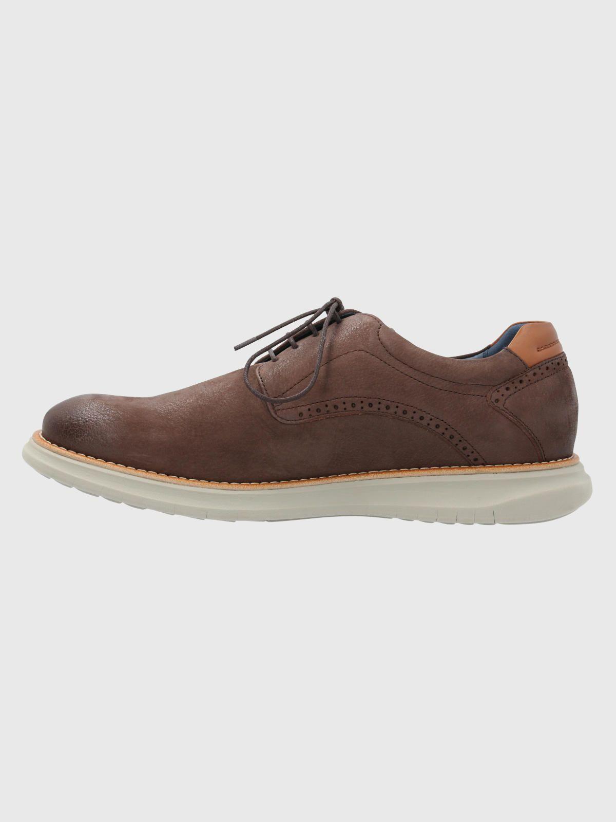 Zapato Cuero Hombre Nerio Café-5