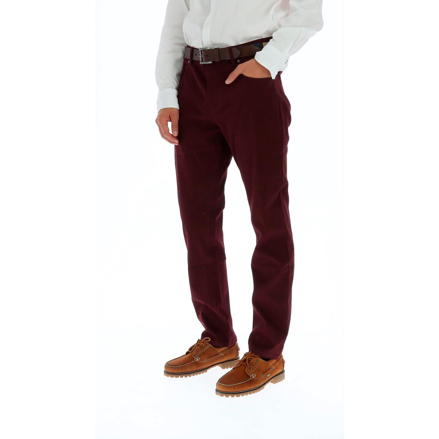 Pantalon Five Rockford Morado-1